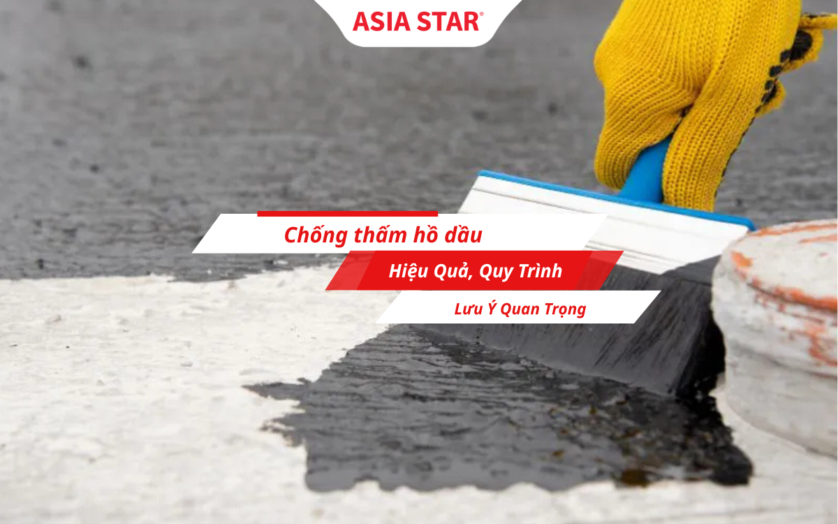Chống thấm hồ dầu
