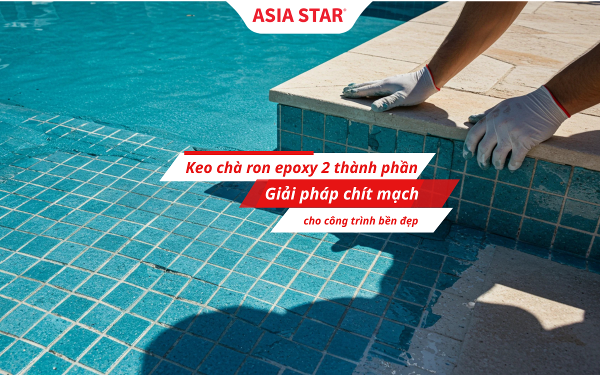 Keo chà ron epoxy 2 thành phần