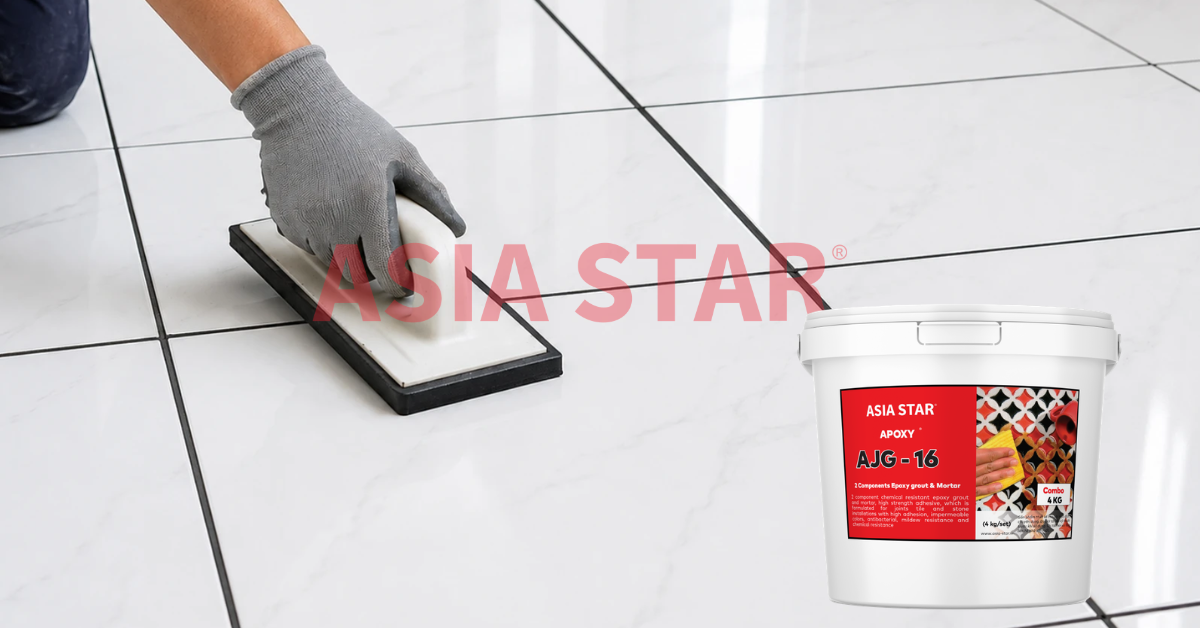 Kỹ thuật chà ron khu vực ẩm ướt và ngoài trời