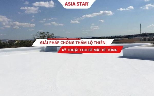 Chống thấm lộ thiên
