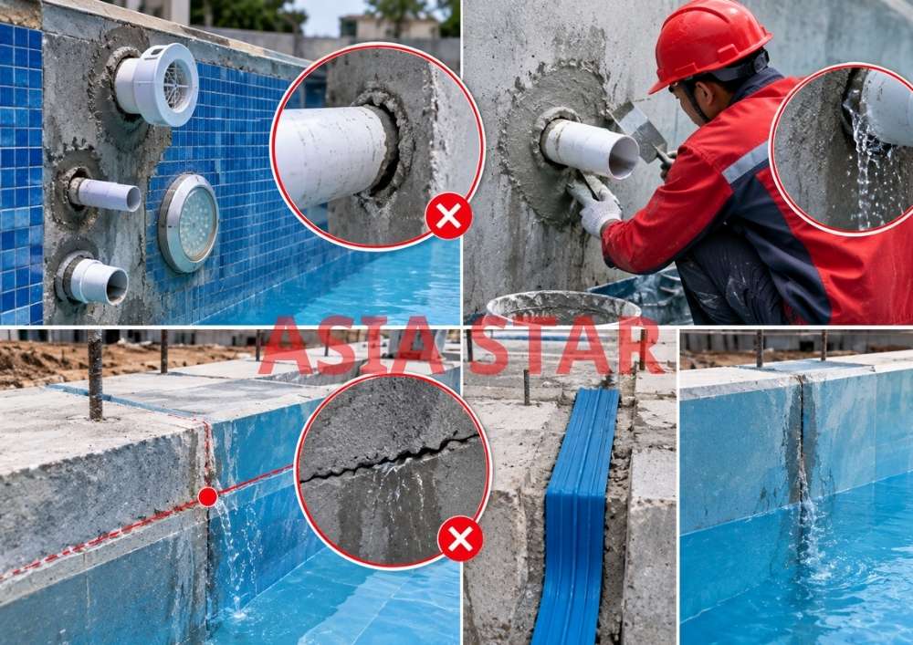 Thi công ẩu cổ ống 