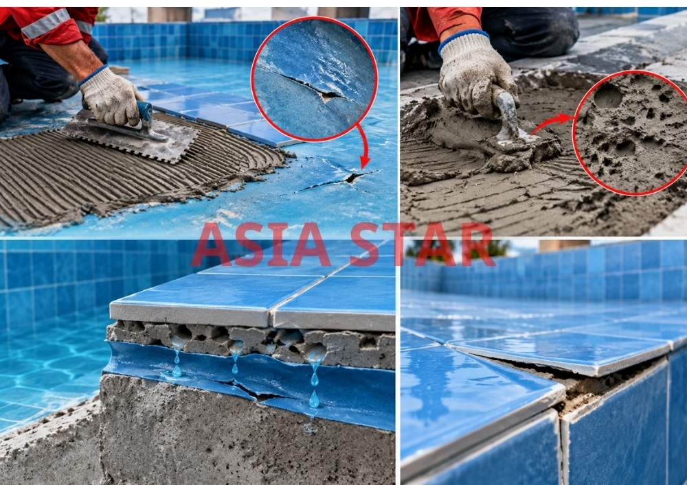 Thi công ốp lát sai