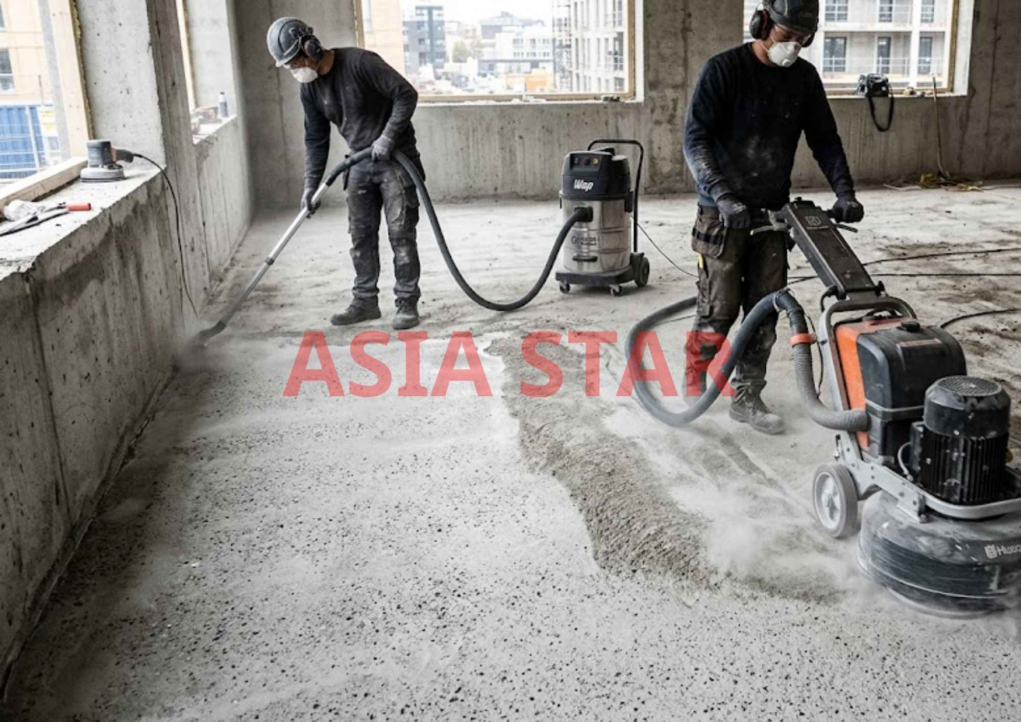 Xử lý bề mặt bê tông