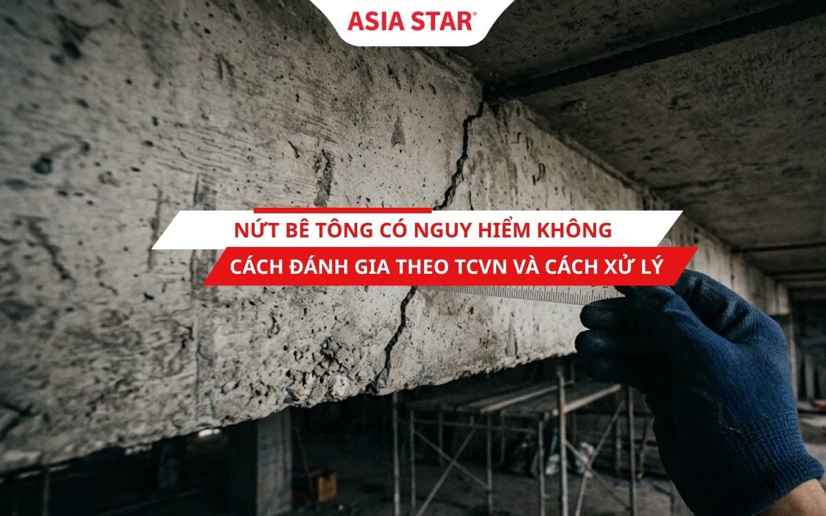 Nứt bê tông có nguy hiểm không
