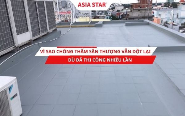 Chống thấm sân thượng