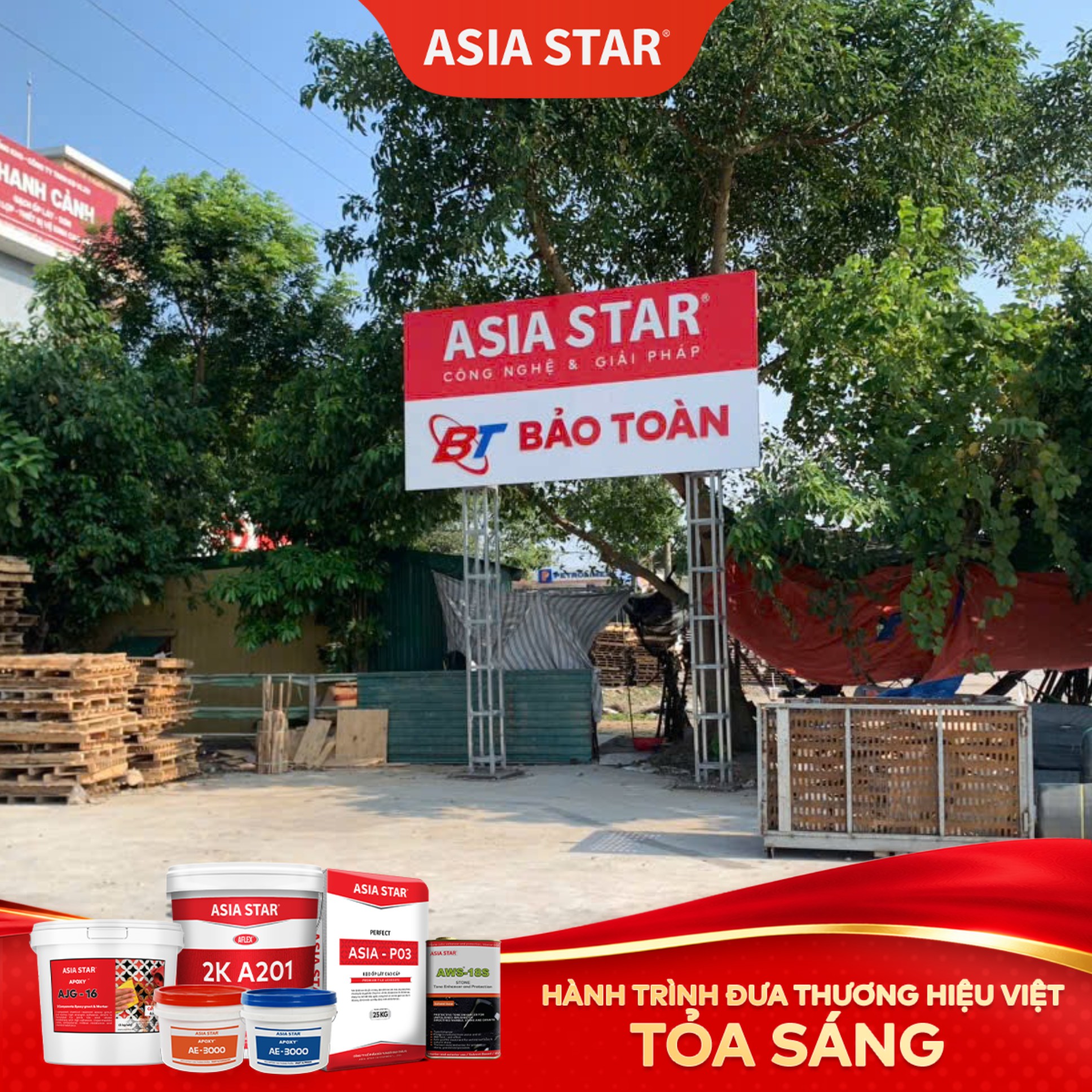 Dấu ấn hợp tác bền chặt giữa Asia Star và NPP Bảo Toàn.